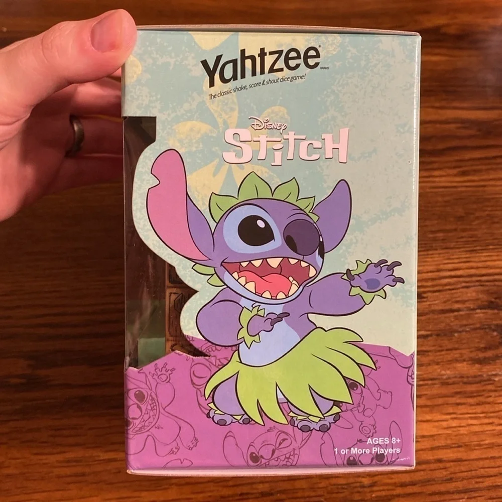 Disney Lilo & Stitch Yahtzee Board Game Collector’s Edition USAopoly NIB